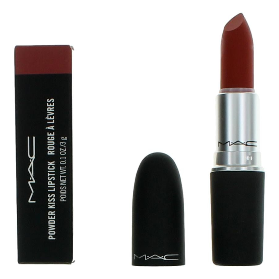 MAC Powder Kiss Lipstick by MAC .1 oz Lipstick- 316 Devoted To Chili