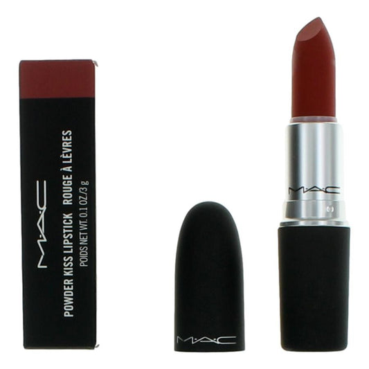 MAC Powder Kiss Lipstick by MAC .1 oz Lipstick- 316 Devoted To Chili