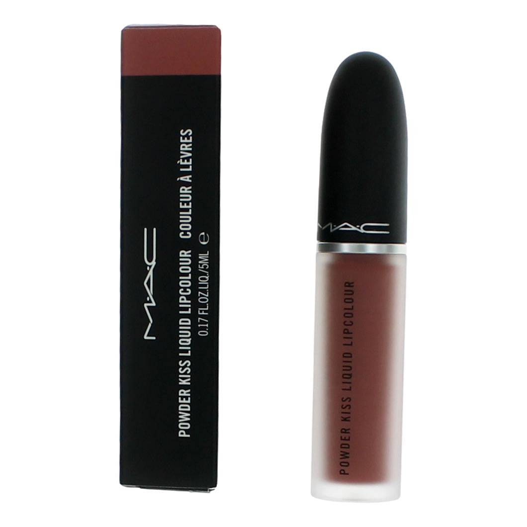 MAC Powder Kiss Liquid Lipcolor by MAC .17 oz Lipstick- 996 Date-Maker