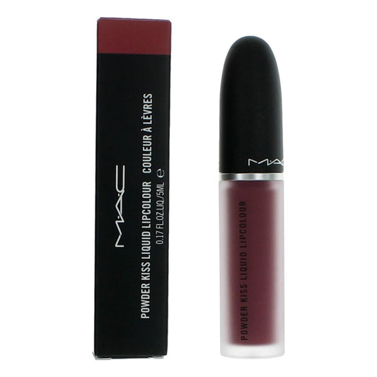 MAC Powder Kiss Liquid Lipcolor by MAC .17 oz Lipstick- 990 More The Mehr-Ier