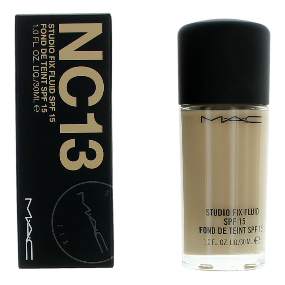 MAC Studio Fix Fluid by MAC 1 oz Foundation SPF15- NC13