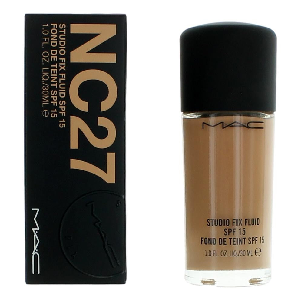 MAC Studio Fix Fluid by MAC 1 oz Foundation SPF15- NC27