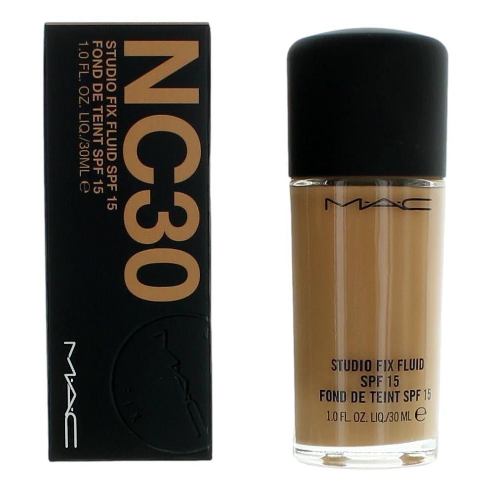 MAC Studio Fix Fluid by MAC 1 oz Foundation SPF15- NC30