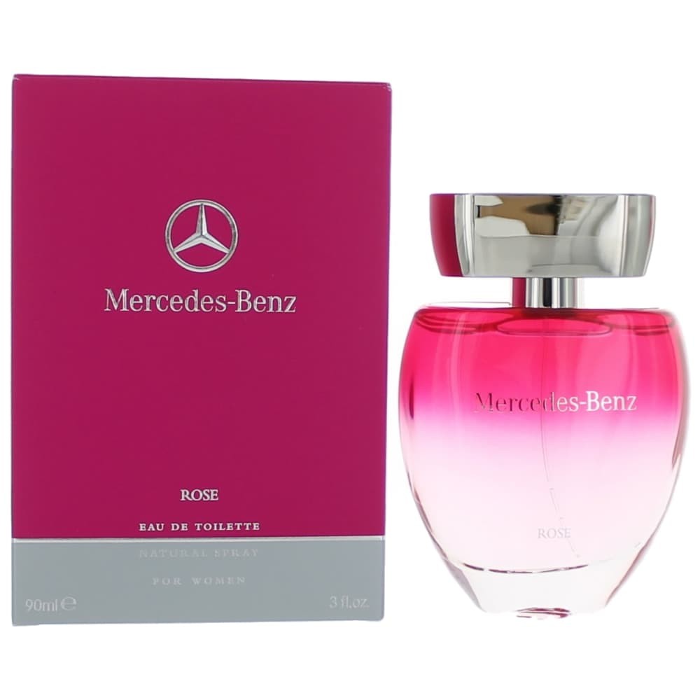 Mercedes Benz Rose by Mercedes Benz 3 oz Eau de Toilette Spray Perfume for Women