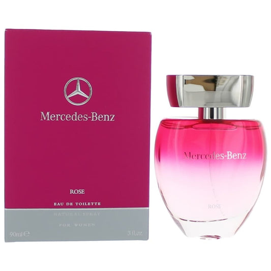 Mercedes Benz Rose by Mercedes Benz 3 oz Eau de Toilette Spray Perfume for Women