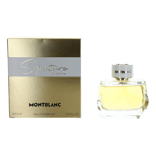 Signature Absolue by Mont Blanc 3 oz Eau de Parfum Spray Perfume for Women