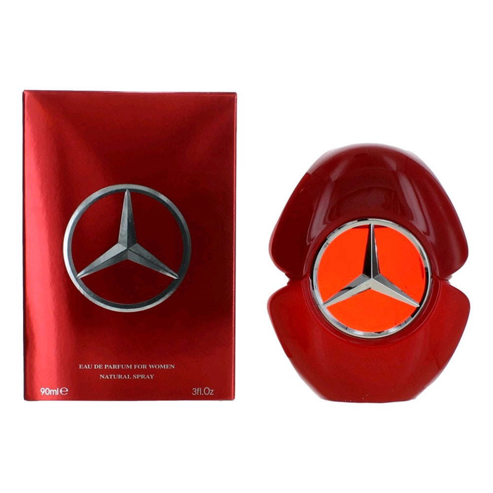 Mercedes Benz Woman In Red by Mercedes Benz 3.4 oz Eau de Parfum Spray Perfume for Women