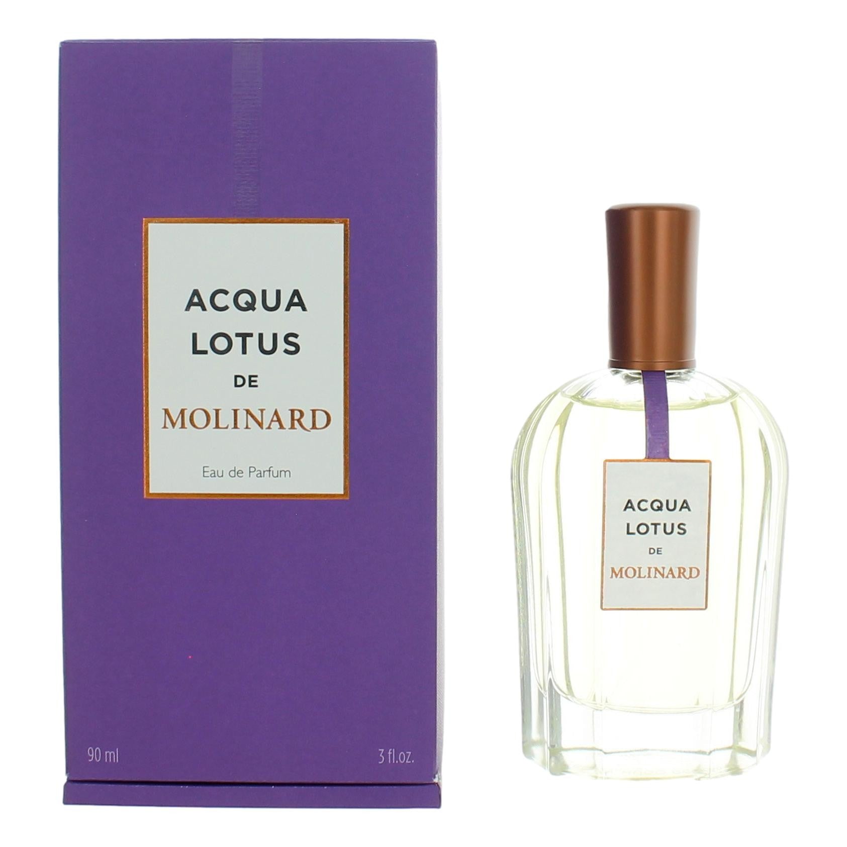 Acqua Lotus by Molinard 3 oz eau De Parfum Spray Perfume for Women