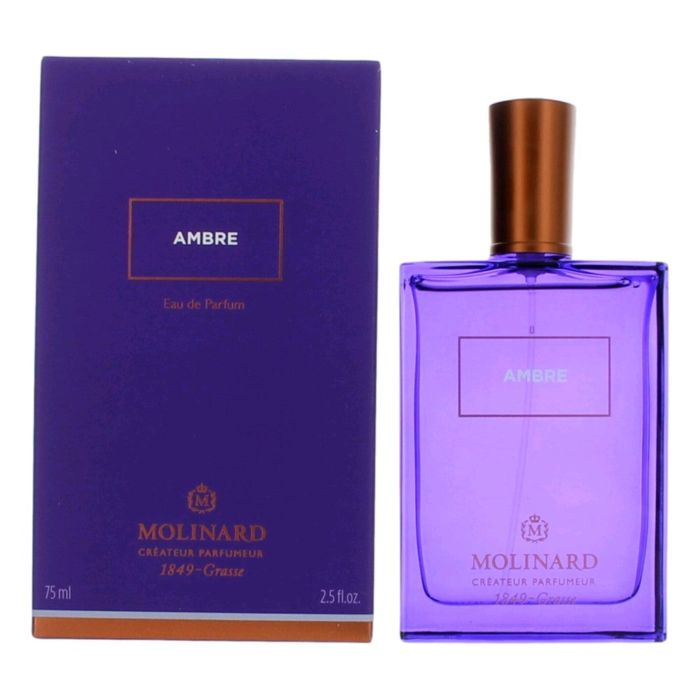 Ambre by Molinard 2.5 oz Eau de Parfum Spray Perfume for Women