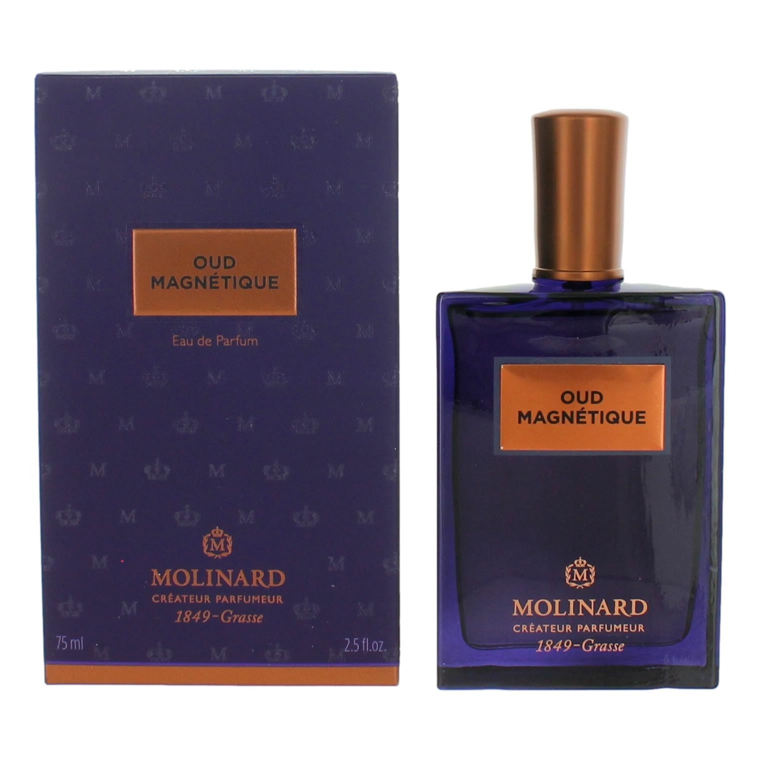 Oud Magnetique by Molinard 2.5 oz Eau de Parfum Spray Perfume for Unisex