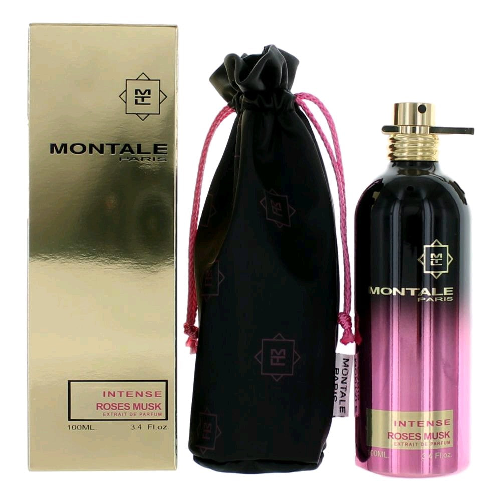 Montale Intense Roses Musk by Montale 3.4 oz Extrait De Parfum Spray Perfume for Women
