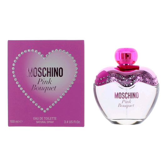 Moschino Pink Bouquet by Moschino 3.4 oz Eau de Toilette Spray Perfume for Women