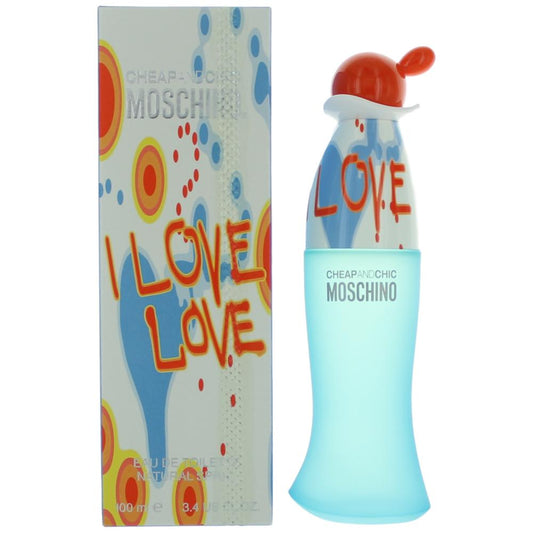 I Love Love Cheap & Chic by Moschino 3.4 oz Eau de Toilette Spray Perfume for Women