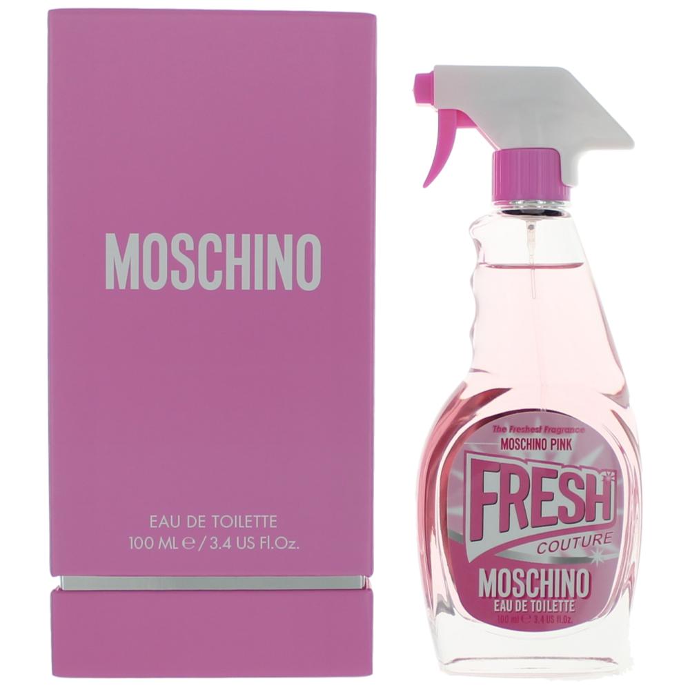 Moschino Pink Fresh Couture by Moschino 3.4 oz Eau de Toilette Spray Perfume for Women