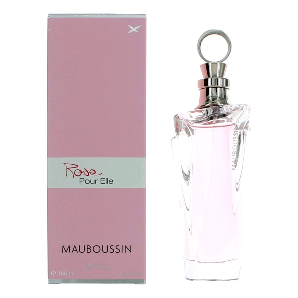 Mauboussin Rose Pour Elle by Mauboussin 3.4 oz Eau de Parfum Spray Perfume for Women