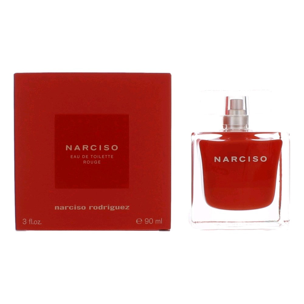 Narciso Rodriguez Rouge by Narciso Rodriguez 3 oz Eau de Toilette Spray Perfume for Women