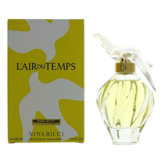 L'air du Temps by Nina Ricci 3.4 oz Eau de Toilette Spray Perfume for Women