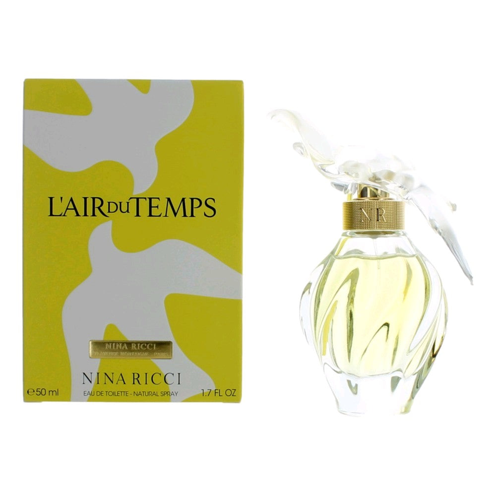 L'air du Temps by Nina Ricci 1.7 oz Eau de Toilette Spray Perfume for Women
