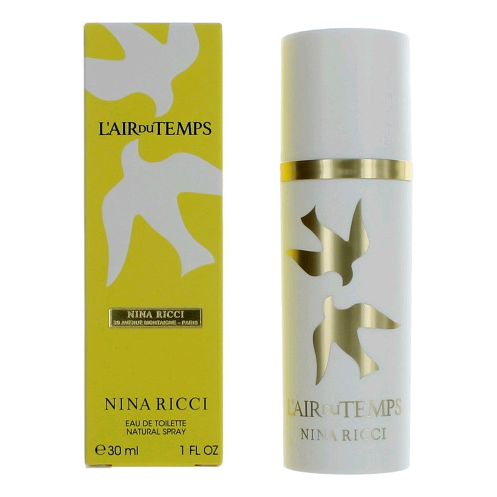 L'air du Temps by Nina Ricci 1 oz Eau de Toilette Spray Perfume for Women