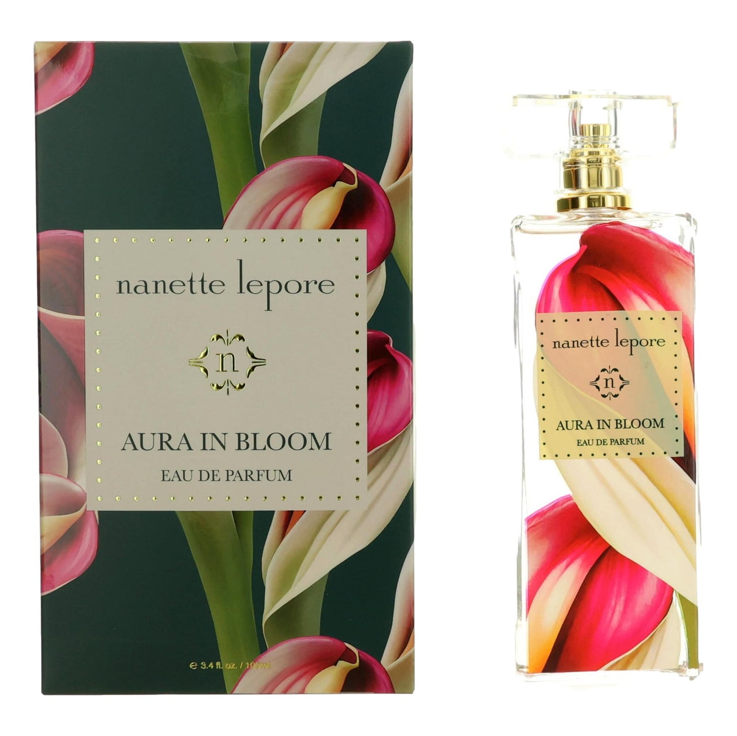 Aura In Bloom by Nanette Lepore 3.4 oz Eau de Parfum Spray Perfume for Women