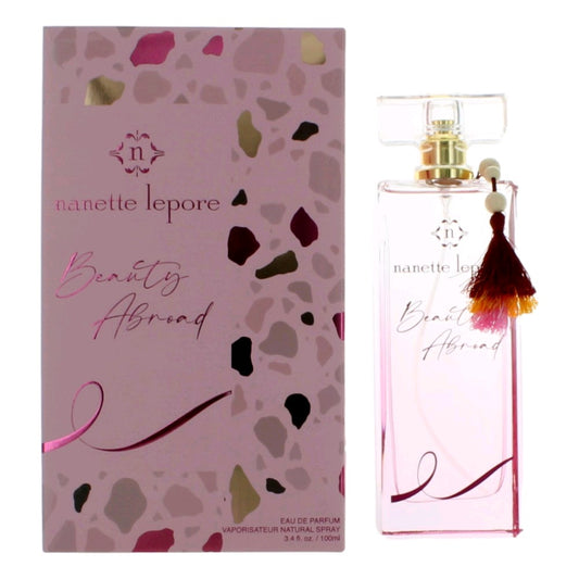Beauty Abroad by Nanette Lepore 3.4 oz Eau de Parfum Spray Perfume for Women