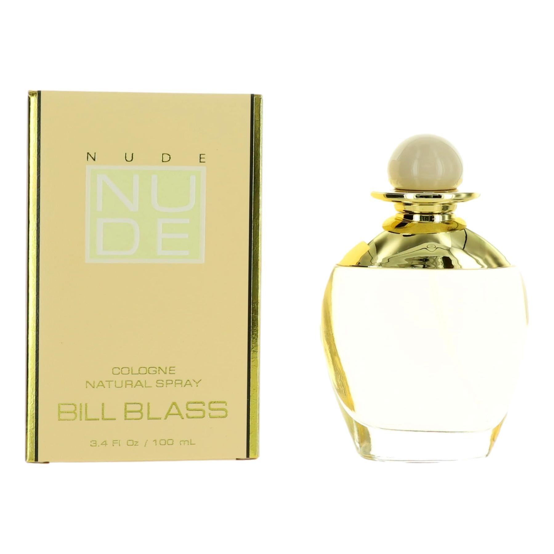 Nude by Bill Blass 3.4 oz Cologne Spray Perfume for Women