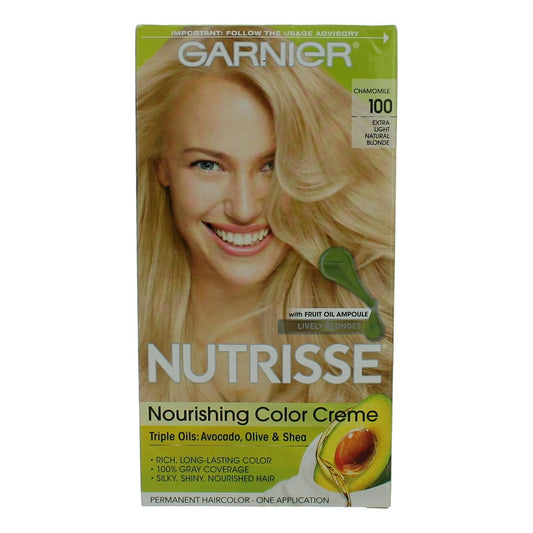 Garnier Hair Color Nutrisse Coloring Creme by Garnier Hair Color- Chamomile 100