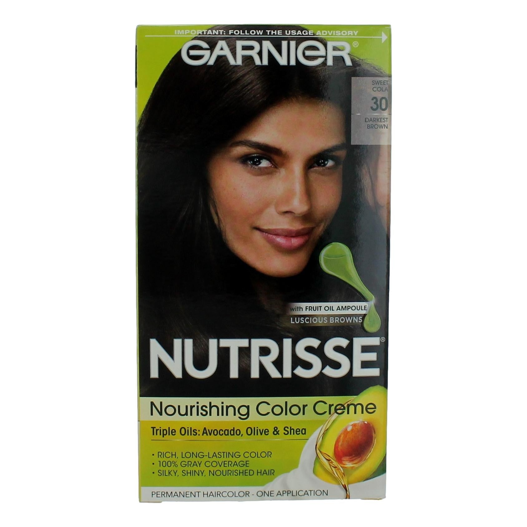 Garnier Hair Color Nutrisse Coloring Creme by Garnier Hair Color- Sweet Cola 30
