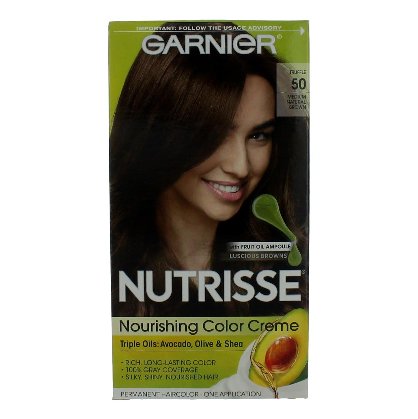Garnier Hair Color Nutrisse Coloring Creme by Garnier Hair Color- Truffle 50