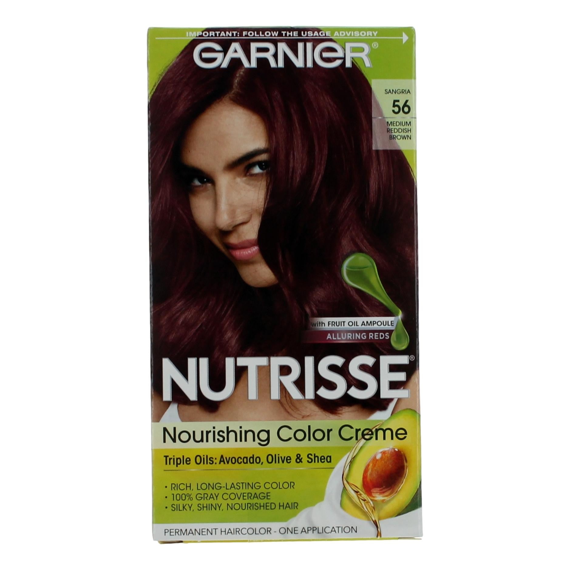 Garnier Hair Color Nutrisse Coloring Creme by Garnier Hair Color- Sangria 56