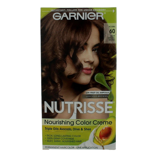 Garnier Hair Color Nutrisse Coloring Creme by Garnier Hair Color- Acorn 60