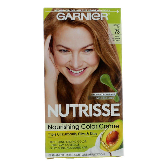 Garnier Hair Color Nutrisse Coloring Creme by Garnier Hair Color- Honey Dip 73