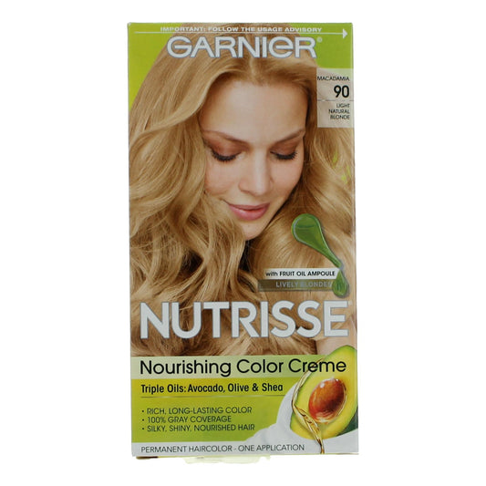 Garnier Hair Color Nutrisse Coloring Creme by Garnier Hair Color- Macadamia 90