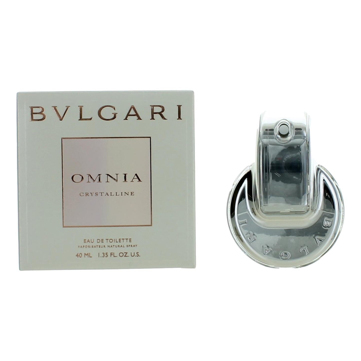 Omnia Crystalline by Bvlgari 1.35 oz Eau de Toilette Spray Perfume for Women