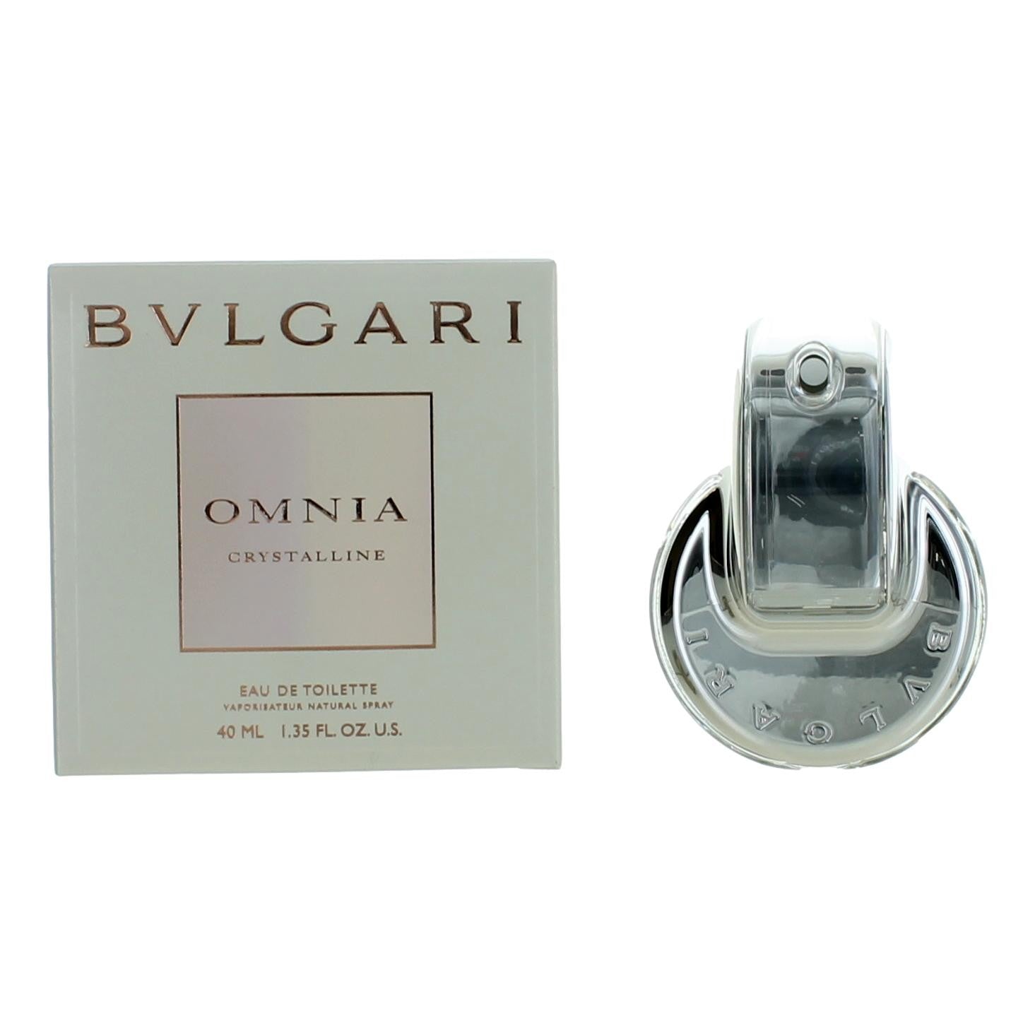 Omnia Crystalline by Bvlgari 1.35 oz Eau de Toilette Spray Perfume for Women