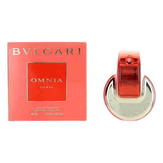 Omnia Coral by Bvlgari 1.35 oz Eau de Toilette Spray Perfume for Women