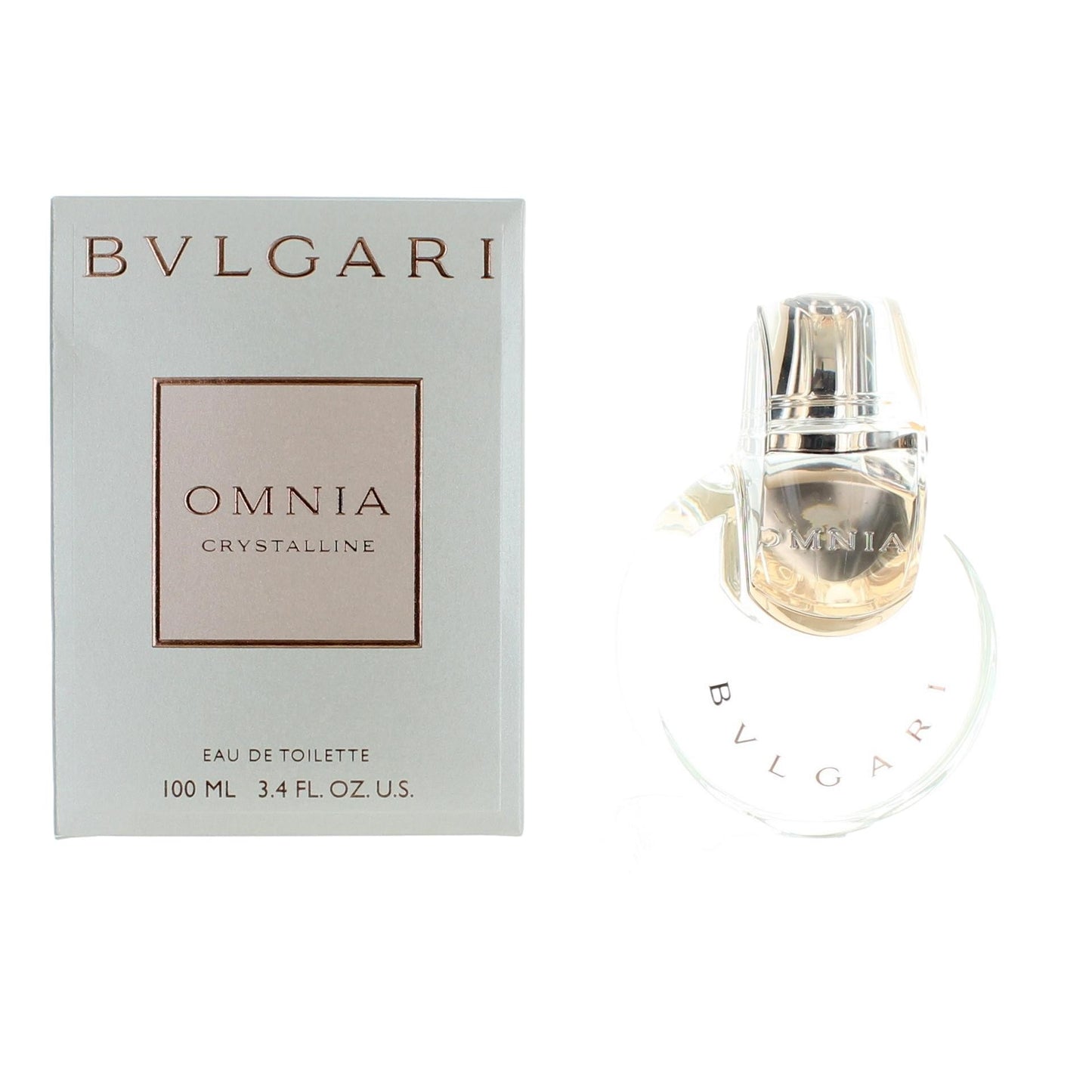 Omnia Crystalline by Bvlgari 3.4 oz Eau de Toilette Spray Perfume for Women