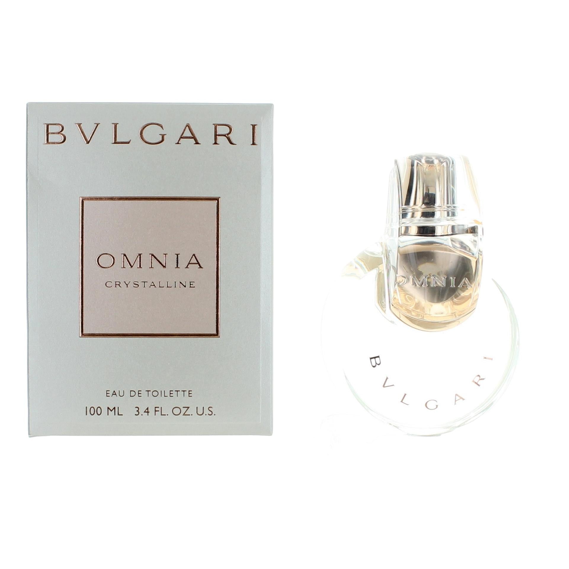 Omnia Crystalline by Bvlgari 3.4 oz Eau de Toilette Spray Perfume for Women