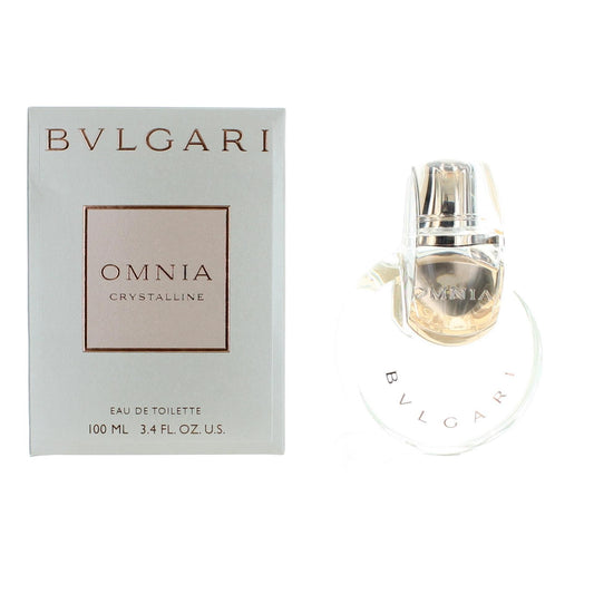 Omnia Crystalline by Bvlgari 3.4 oz Eau de Toilette Spray Perfume for Women