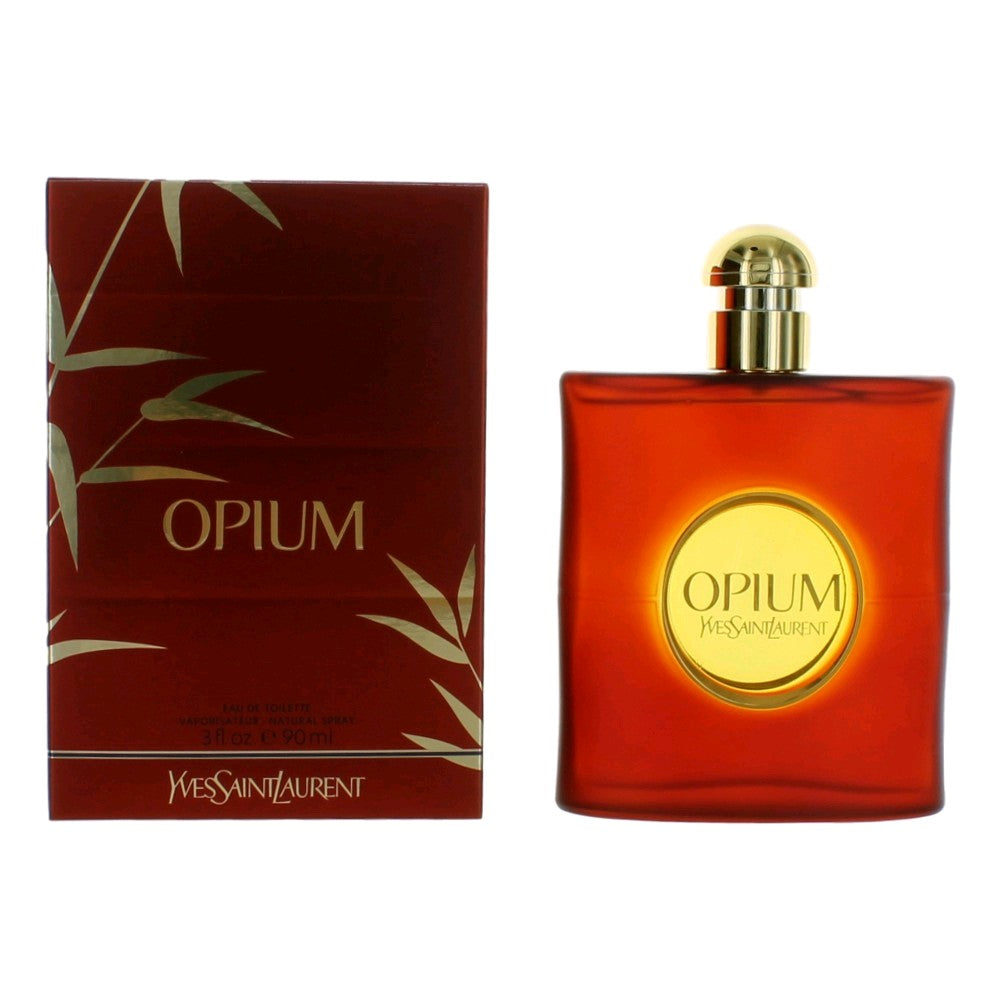 Opium by Yves Saint Laurent 3 oz Eau de Toilette Spray Perfume for Women