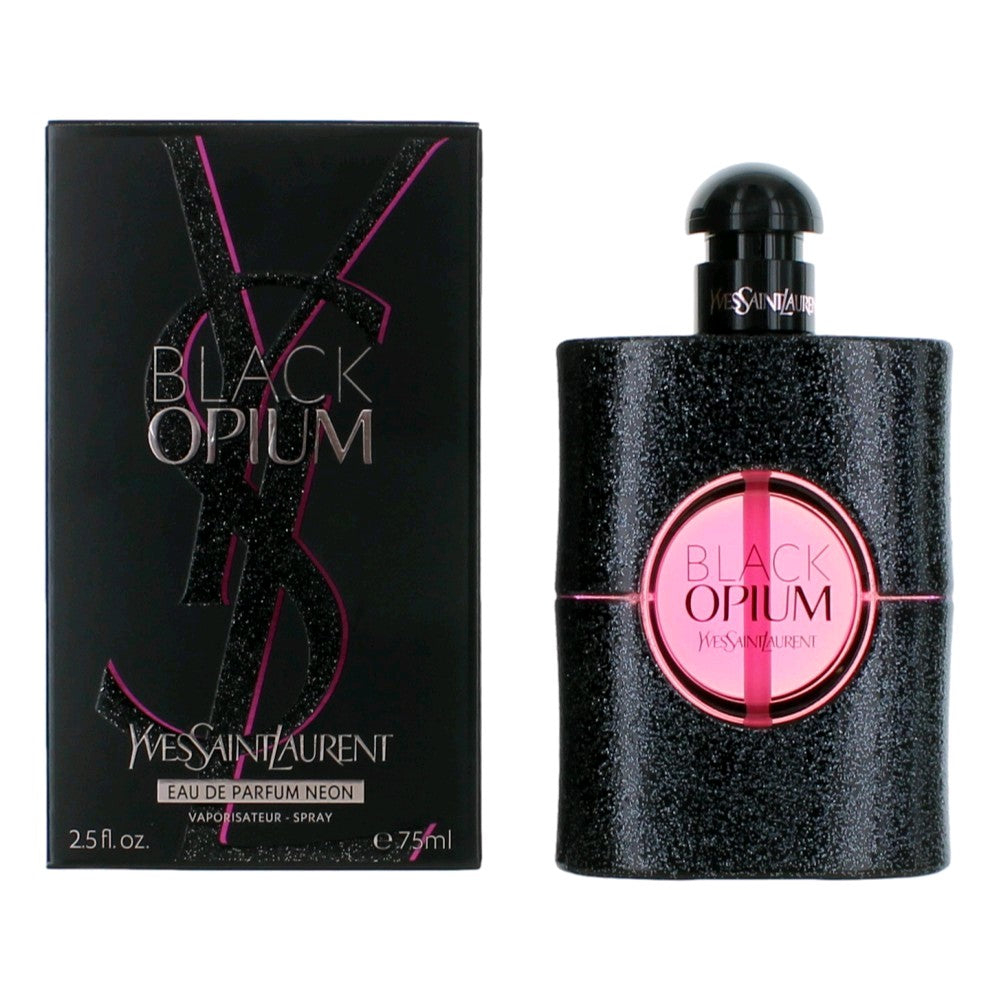 Black Opium Neon by Yves Saint Laurent 2.5 oz Eau de Parfum Spray Perfume for Women