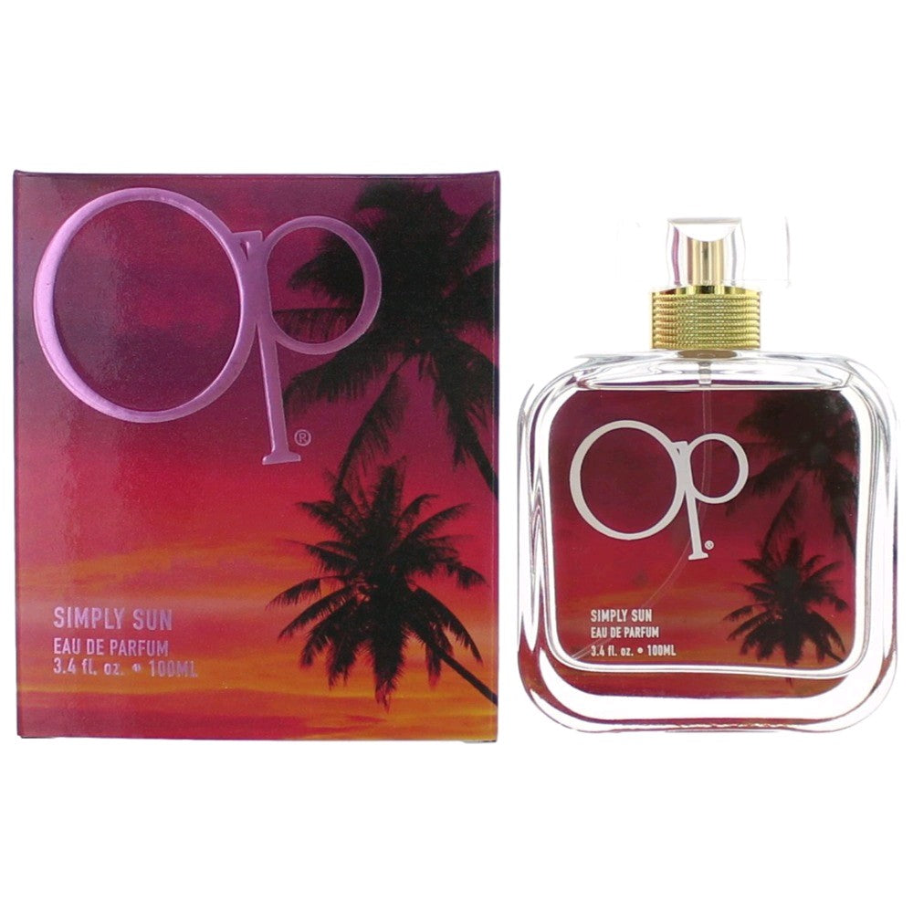OP Simply Sun by Ocean Pacific 3.4 oz Eau de Parfum Spray Perfume for Women