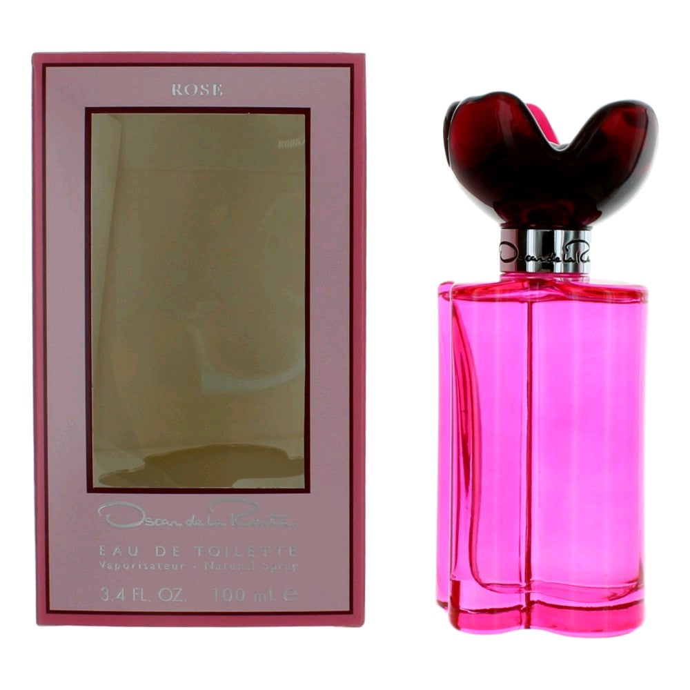 Oscar Rose by Oscar De La Renta 3.4 oz Eau de Toilette Spray Perfume for Women