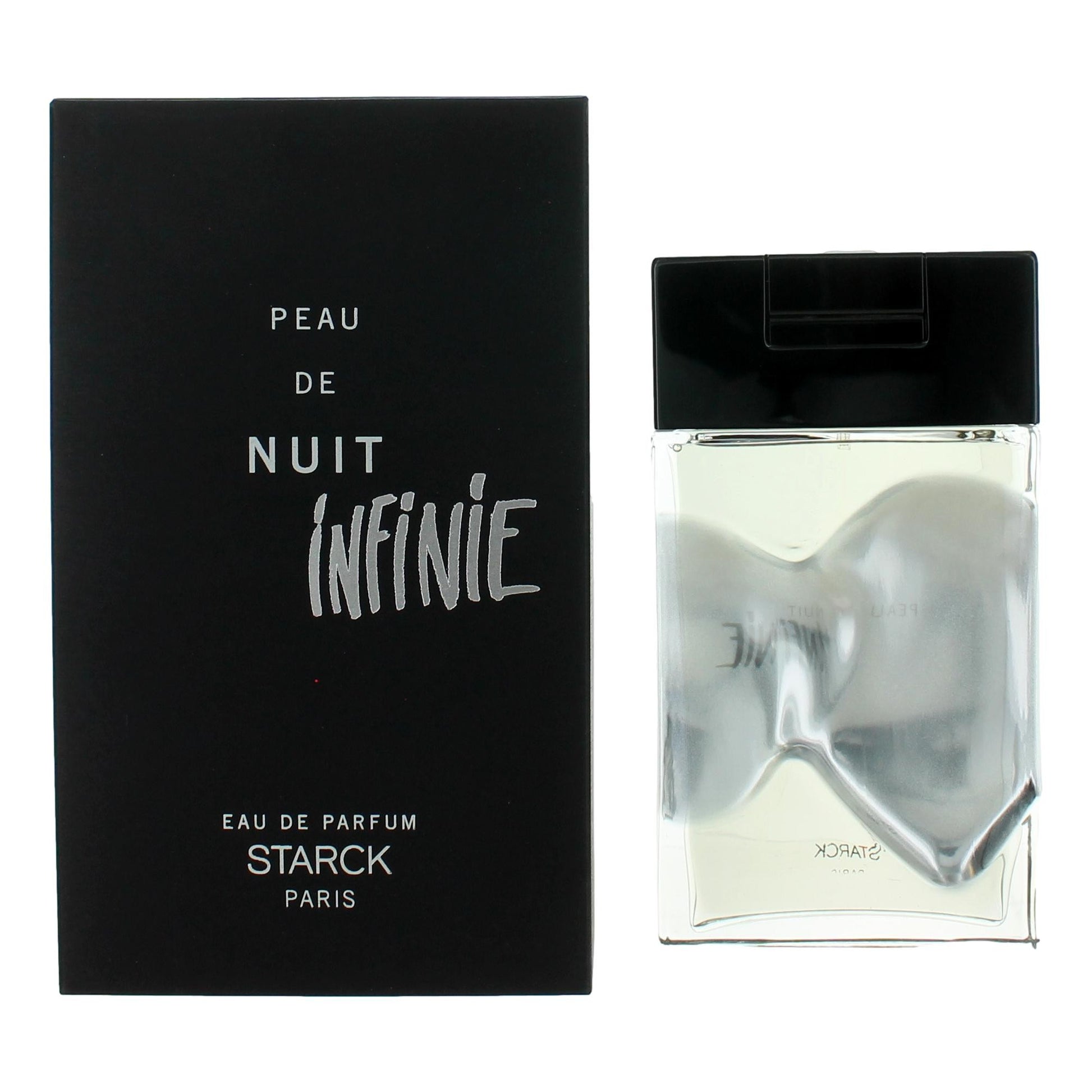 Peau De Nuit Infinie by Philippe Starck 3 oz Eau de Parfum Spray Cologne for Men