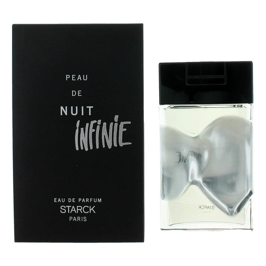 Peau De Nuit Infinie by Philippe Starck 3 oz Eau de Parfum Spray Cologne for Men