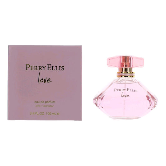 Love by Perry Ellis 3.4 oz Eau de Parfum Spray Perfume for Women