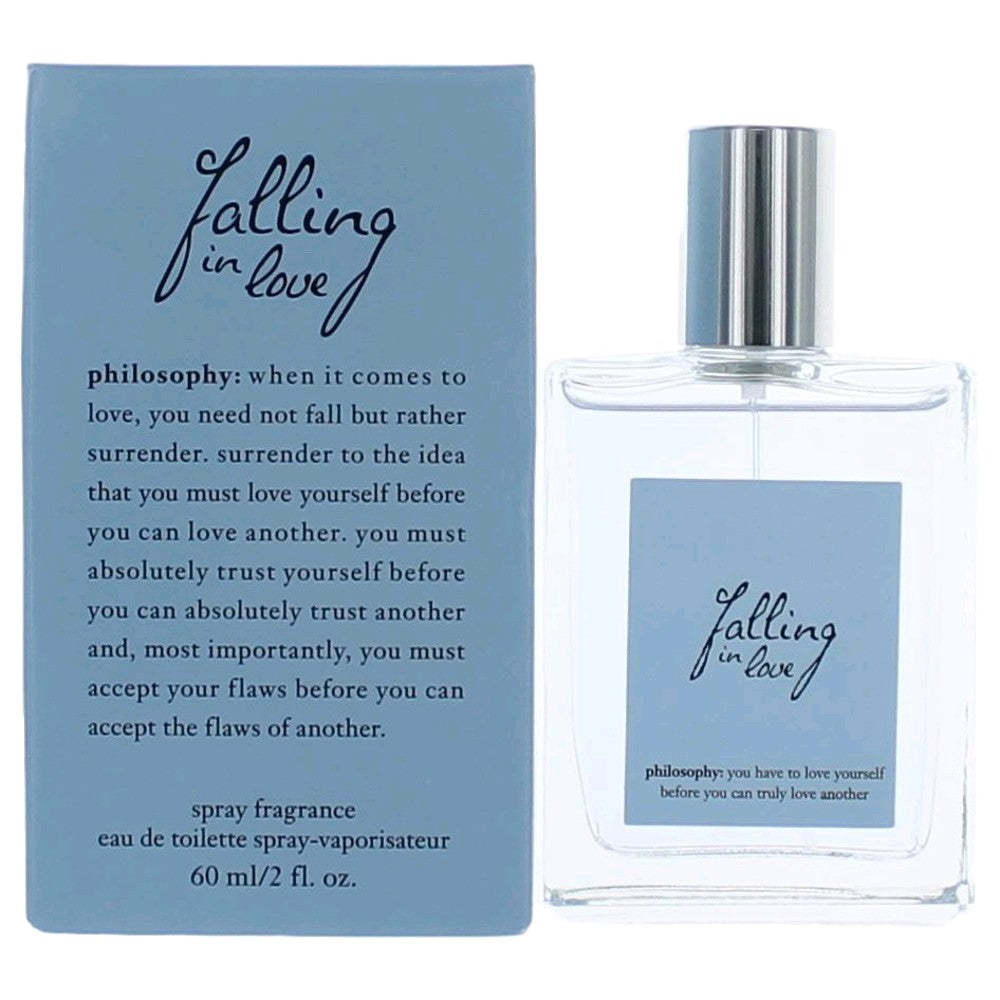 Falling in Love by Philosophy 2 oz Eau de Toilette Spray Perfume for Women
