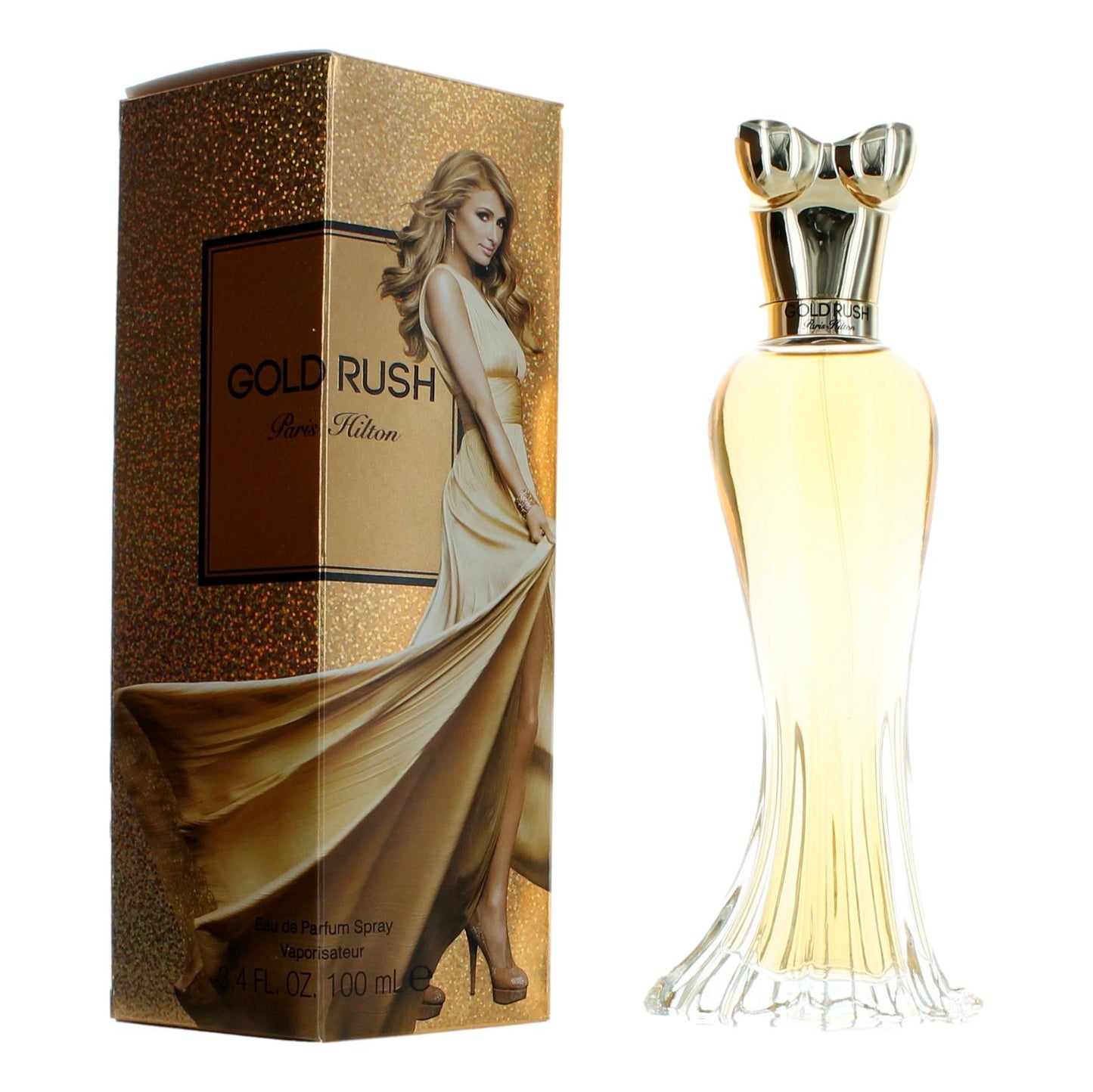 Gold Rush by Paris Hilton 3.4 oz Eau de Parfum Spray Perfume for Women