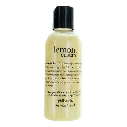 Lemon Custard by Philosophy 6 oz Shampoo Shower Gel and Bubble Bath Women
