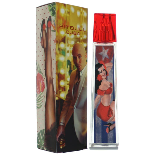 Pitbull Cuba Woman by Pitbull 3.4 oz Eau de Parfum Spray Perfume for Women